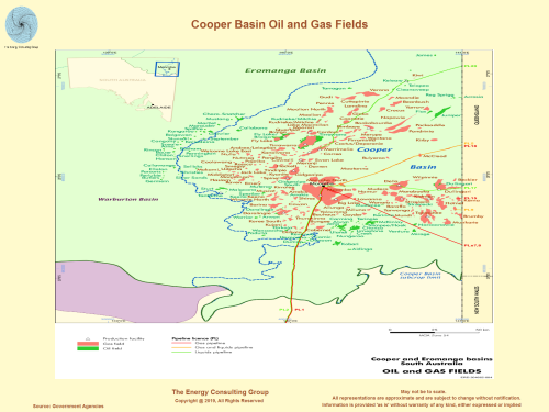 Cooper Basin Oil and Gas Fields