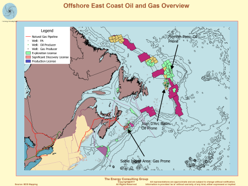 Canadian Offshore East Coast Oil and Gas Overview