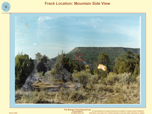 Frack Location: Mountain Side View