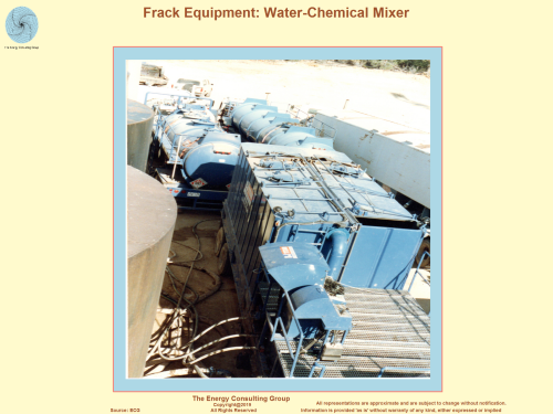 Frack Equipment: Water-Chemical Mixer