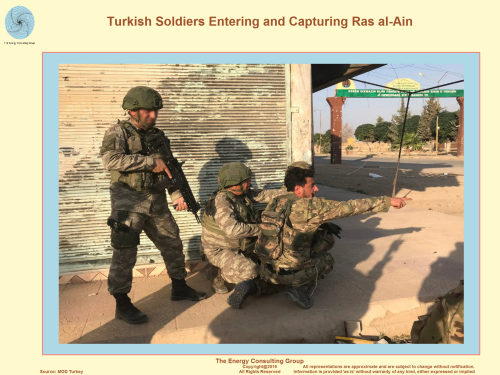 Turkish Soldiers Entering and Capturing Ras al-Ain