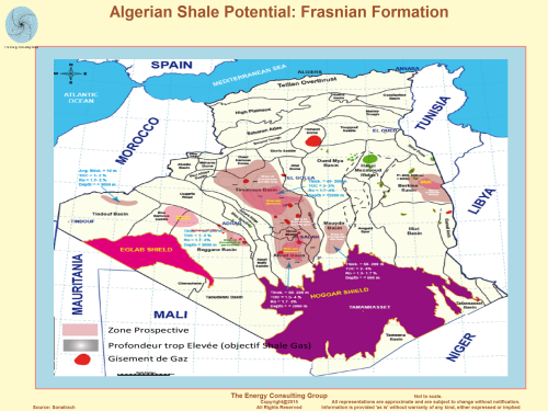Algerian Shale Gas Potential: Frasnian Formation