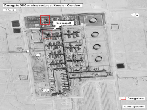 Khurais Facility Damage Assessment Per US Government/Digital Globe