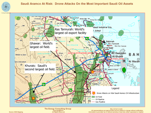 Saudi Aramco At Risk:  September 14th Drone Attacks On the Most Important Saudi Oil Assets