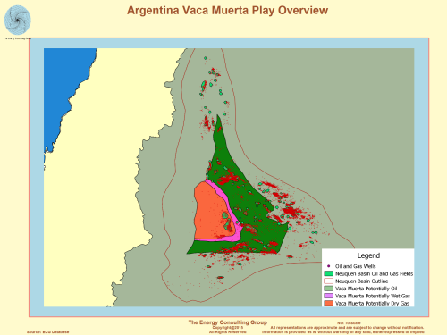 Vaca Muerta Potential Fluid Types